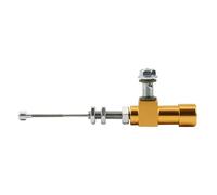 Hydraulic Brake Pump Motorcycle M10 Universal Hydraulic Clutches Short Hydraulic Clutch Brake Pump Pitbike Universal Accessories Motorcycle Brake Hydraulic Pump(Gold)