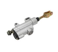 Hydraulic Brake Pump Motorcycle Rear Brake Foot Hydraulic Brake Pump Fit For Suzuki Fit For Kawasaki Fit For Yamaha Motorcycle Brake Hydraulic Pump(Silver 145mm)