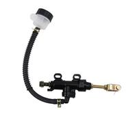 Hydraulic Brake Pump Universal Motorcycle line Pump Rear Brake Pump Foot Hydraulic Master Oil Cylinder Refit Motorcycle Brake Hydraulic Pump(Black)
