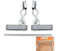 Hydraulic Buffer Cabinet Door Hinges,Folding Lift up Top Table Vertical Swing Lift Up Stay Pneumatic Arm Kitchen Mechanism Hinges