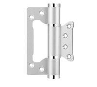 Hydraulic Buffer Invisible Door Hinge - Load Bearing Automatic Closer Silver Finish Self-Closing Mechanism for Seamless Door Operation