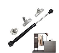 Hydraulic Cabinet Lift Support - Lid Bracket and Hinge, Toy Box Spring Stay | Slow Drop Door Adapter, Kitchen Cupboard Soft Close Mechanism, Adjustable Lift Hinge for Cabinet Doors, Drawer, Furniture