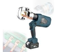 Hydraulic Cable Crimping Tool for 10~400 mm², Includes Two 18V Lithium Batteries, High-Efficiency Cable Lug Crimper, Durable & Reliable Construction