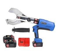 Hydraulic Cable Cutter 120KN Electric Wire Cutter Tool for Max. Φ120mm Copper/Al Cables with LED Display and 18V Battery - EZ-120C
