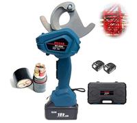 Hydraulic Cable Cutter - Battery Operated Ratchet Cutters for Electrical Use, Includes Lithium Battery for Cutting Overhead Cable