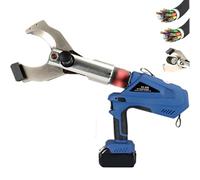 Hydraulic Cable Cutter, Battery Powered Electric Hydraulic Wire Crimper, 120KN/160KN Ratchet Cable Cutter for Effortless Wire Cutting
