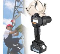 Hydraulic Cable Cutter, Battery Powered Electric Ratchet Tool for Cutting Aluminum and Armored Copper Cables, Ideal for 50mm and Smaller, Wire Cutting Tool