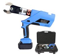 Hydraulic Cable Cutter Cordless, Battery Powered Wire Cutter for Copper Aluminum Cables with LED Display