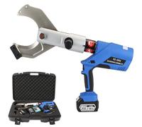 Hydraulic Cable Cutter, Rechargeable Electric Wire Cutting Tool with 4000mAh Battery, LED Digital Display for Copper and Aluminum Cable Cutting