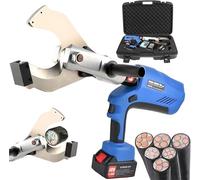 Hydraulic Cable Cutter Wire, 120KN/160KN Electric Ratchet, Battery Powered, Cutting Tool for Al and Armored Cu/Al(120C)