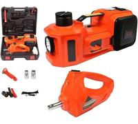 Hydraulic Car Jack with Impact Wrench and Air Compressor for Emergency Tire Changes and Roadside Assistance