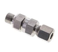 Hydraulic Check Valve Cutting Ring 8L (M14x1.5) & G1/4'' Male Stainless Steel 0.2-250bar (3-3625)psi Thread-Tube ISO 8434-1