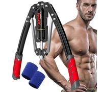 Hydraulic Chest Expander with Resistance for Upper Body Exercise Hinsinc Multi One Size