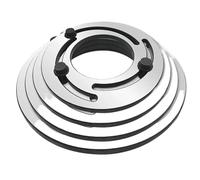 Hydraulic Chuck 4/5/6/8/10 inches Hydraulic Three-jaw Forming Ring Jaw Repairer Boring Device Claw for CNC Lathe Chuck(Hydraulic 3-jaw 4IN)