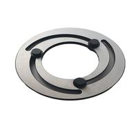 Hydraulic Chuck 6 Inch Standard High Precision 0.005 Hydraulic Three-jaw Chuck Claw Trimmer Forming Ring Boring Device(5 Inch)