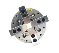 Hydraulic Chuck, 8 Inch 210mm Oil Power Hollow/Through-Hole 2/3/4 Jaw Lathe Chuck for CNC Turning(4 Jaw Hollow)