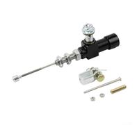 Hydraulic Clutch Master Cylinder Rod Motorcycle Brake Pump M10X1 25mm Compatible with Various Models for Responsive Clutch and Brake Control (Black)