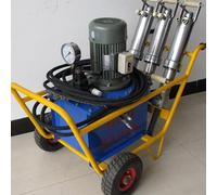 Hydraulic Concrete Splitter for Structural Demolition - High-Power Portable Machine for Bridge Pier Breaking, Foundation Cracking, and Roadwork Demolition