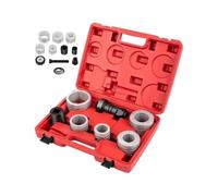 Hydraulic Crimper Exhaust Pipe Stretcher Kit 1-5/8 Inch - 4-1/4 Expander for Tail Tubes with Storage Case, 7 Pieces for Pipeline Maintenance