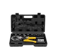 Hydraulic Crimper Tool for PEX, Aluminum, Plastic Pipe Crimping | Hydraulic Crimper Tool for Pex and Aluminum Pipes - Ideal for Plumbing and Floor Heating Systems