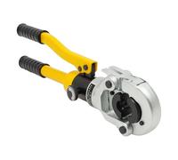 Hydraulic Crimping Pliers, Hydraulic Crimping Tool Set, Portable Hydraulic Pipe Crimping Pliers, Type Th with Moulds 16-32 mm, Suitable for Crimping Aluminium Plastic Composite Pipes and Steel Pipes