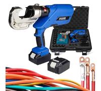 Hydraulic Crimping Pliers Set - Rechargeable Battery Powered Cable Crimping Tool for 16-400mm² Terminal Connections