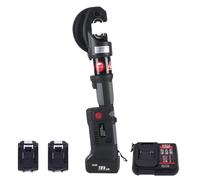 Hydraulic Crimping Tool 120KN, Battery Cable Crimper with 12 Dies, Easy to Use Hydraulic Wire Crimping Tool Kit for Wire Rope and Battery Cable Ends