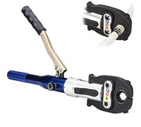 Hydraulic Crimping Tool, 7t Pipe, Hydraulic Tube Fittings Crimper for Aluminum Plastic/Pex/Pb with φ16-32mm Crimping Die