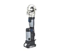 Hydraulic Crimping Tool: Electric Battery Powered Terminal Crimper with Pressure Sensor and 12 Pairs of Dies