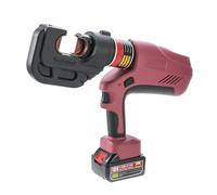 Hydraulic Crimping Tool, Portable Electric Battery Powered Hydraulic Clamp， Cable Pipe Press Crimping Tools Plier
