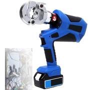 Hydraulic Crimping Tool, Rechargeable Crimper Pliers for Electrical Cables, High-Performance Output Cable Crimping Tool, EZ-300 Compatible
