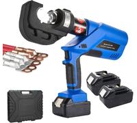 Hydraulic Crimping Tools 18V/4Ah Lithium Battery Rechargeable 120KN Hydraulic Pliers Copper and Aluminum Terminal Crimping Pliers，420x290mm E300