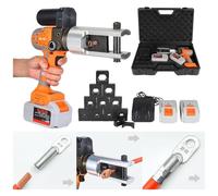 Hydraulic Crimping Tools - Cordless Crimping Pliers for Copper and Aluminium Terminals, Rechargeable Cable Crimper for Easy and Efficient Crimping