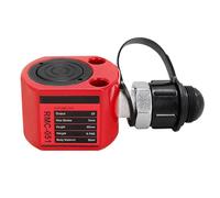 Hydraulic Cylinder Jack 5-100 Ton, Ultra-Thin Single Acting Ram, Capacity with 7-20mm Stroke for Industrial Lifting, Repair, and Maintenance