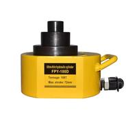 Hydraulic Cylinder Jack, Low Profile Design, 100 Ton Capacity, Multi-angle Lifting Solution
