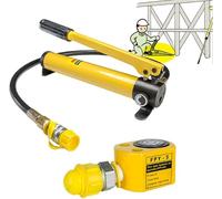 Hydraulic Cylinder Jack, Low Profile Manual Floor Jack, 5T to 20T Capacity, Ideal for Bridge Construction, Stroke Length: 6mm to 12mm
