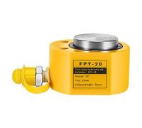 Hydraulic Cylinder Jack Set With Automatic Retraction And Hand Pump For Heavy Duty Lifting And Repair Tasksnull20T 13mm/0.51" Stroke