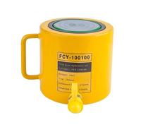 Hydraulic Cylinder Jack, Solid Lifting Cylinder, 10T-100T Capacity, 100mm Stroke, Ideal for Bridge Machinery and Shipbuilding