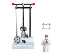 Hydraulic Dental Press Machine, Denture Flask Pressure Laboratory Equipment Tools with Simple Press, 20MPA Common Pressure, Manual Denture Flask Compress for Beginners
