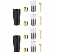 Hydraulic Disc Brake Bleed Kit, Easy Installation Reliable Performance Mountain Bike Cable Hose Set Olive Connector Insert for Cyclists Mechanics Mountain Biking Road Bikes