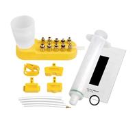 Hydraulic Disc Brake Bleed Kit - Hand Brake Fluid Bleeder, Mountain Hydraulic Disc Brake Bleeding Kit | Oil Change Tools, Manual Cylinder Repair Bleeder Set for Riding Home Repair