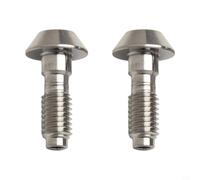 Hydraulic Disc Brake Connector Screws 2-Pack Silver | Fits for magura MT4, MT4E, MT5 models, 2-pack set, for silver finish, easy hydraulic connection