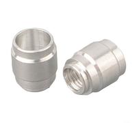 Hydraulic Disc Brake Hose Fitting Kit with 4 Olive & 4 Insert Fittings and Wrench Tool for SRAM Red 22/Rival 1/Force 1/S700(Silver)