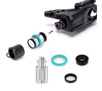 Hydraulic Disc Brake Lever Piston, Ti Alloy Replacement with Sealing Rings for Magura MT2 MT4 MT5 MT6 MT7 MT8 HC3, 10mm x 21mm