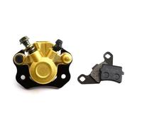 Hydraulic Disc Brake Master Cylinder Caliper Foot Brake Compatible With ATV UTV Models DIY Racing Drift Kart Tricycle Quad Bike Aftermarket Replacement(Brake Caliper A)
