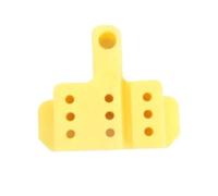 Hydraulic Disc Brake Pad Spacer for MTB & Road Bikes - ABS Brake Caliper Washer Tool for Shimano M810, BR-R9270, RS505, SLX, XT, XTR - 30mm Yellow Piston Retainer for Brake Bleeding & Oil Change