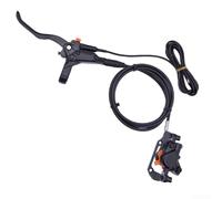 Hydraulic Disc Brake Set For E-Bike | 1.8mm for rotor, Dual-Piston Metal Pads, 160mm Disc, Front Rear Oil Line, Quality for braided Hose For Cycling