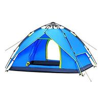 Hydraulic Dome Tent Canopy for Camping Automatic Waterproof Hydraulic Tents 3-4 Person Canopy Easy To Set Up and Package Green