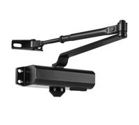 Hydraulic Door Closer - Automatic Aluminum Closure with Adjustable Cushion Supports 100330 lbs for Commercial & Residential Use (265 lbs)