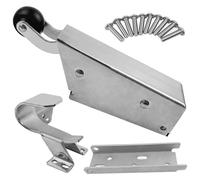 Hydraulic Door Closer, Stainless Steel Automatic Mechanism, Noiseless Freezer/Heavy Duty Install